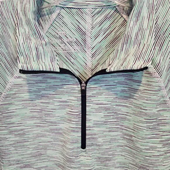 T by Talbots Space Dyed Half Zip, Size MP, EUC - Picture 3 of 6